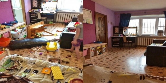 Фото поддерживающей уборки 1-комнатной квартиры